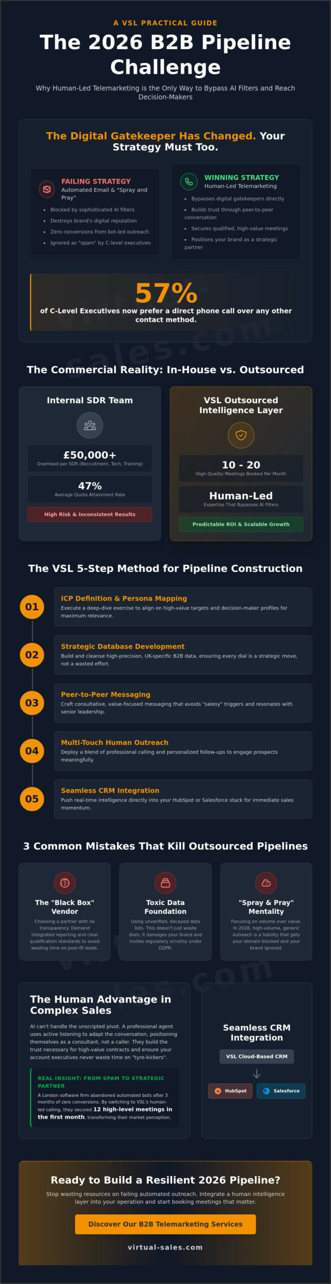 How to Build a B2B Sales Pipeline with Outsourced Telemarketing: The 2026 Practical Guide