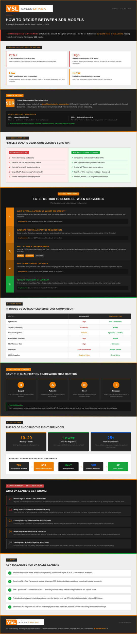 How to Decide Between SDRs: A Guide for UK Leaders